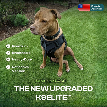 K9Elite™ Tactical No-Pull Dog Harness