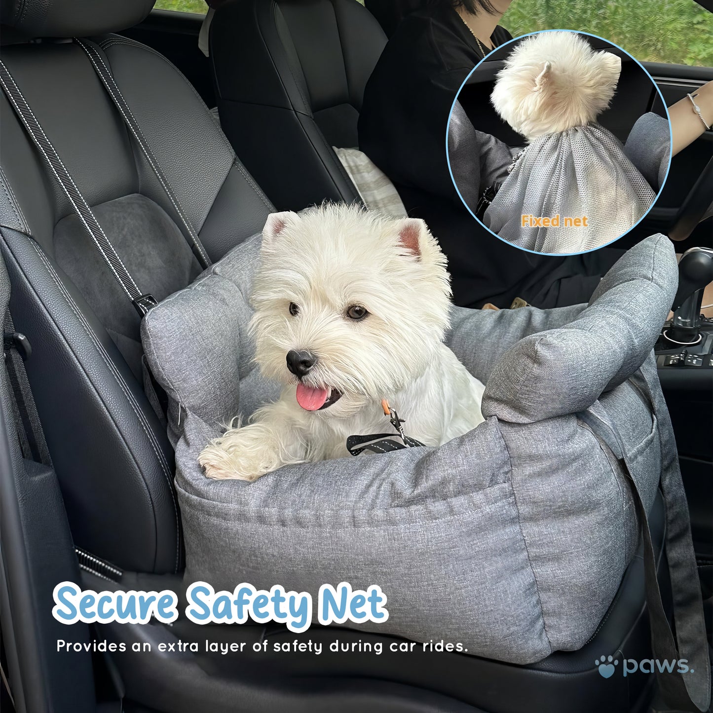 PawZen™ Dog Car Seat